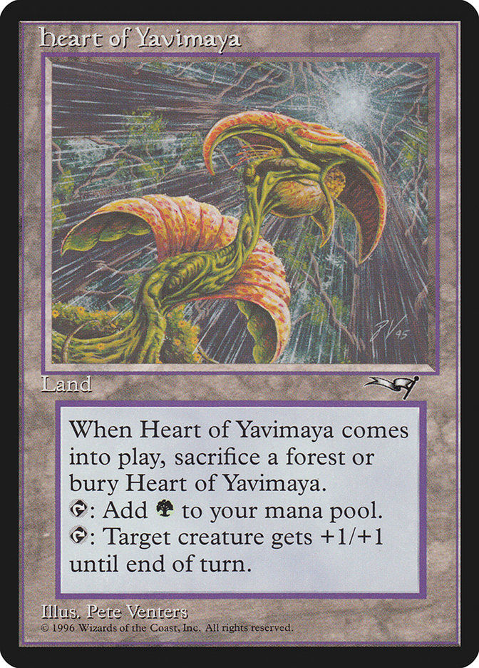 Heart of Yavimaya (ALL) (138)
