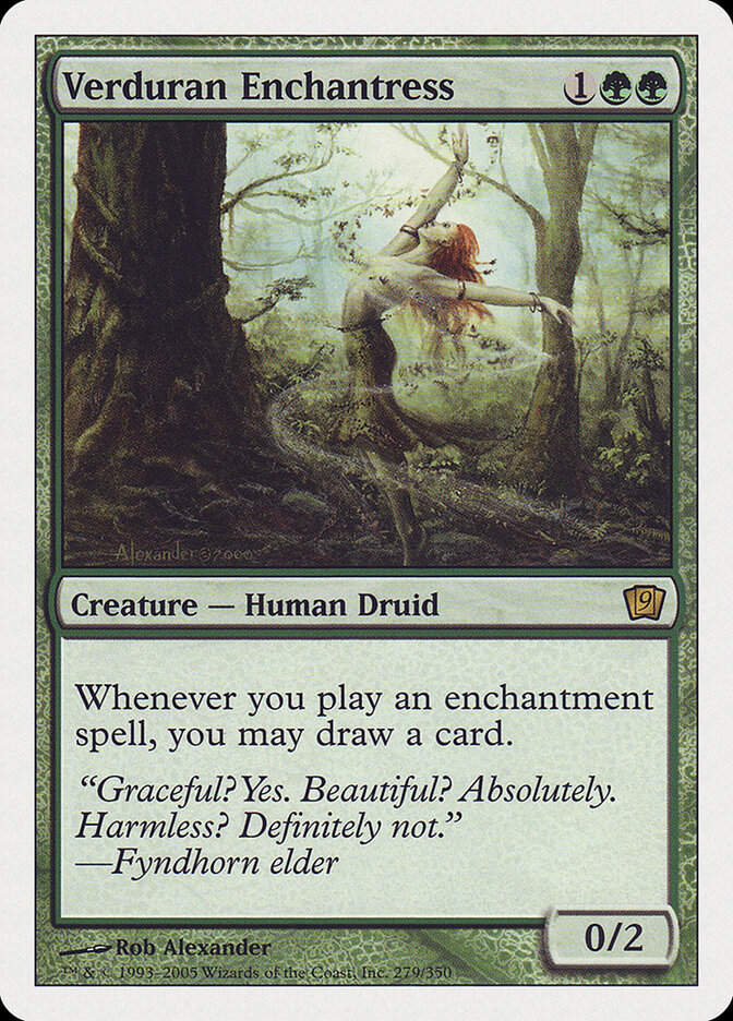 Verduran Enchantress (9ED) (279)