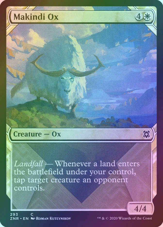 Makindi Ox (ZNR) (293) / Showcase / Foil