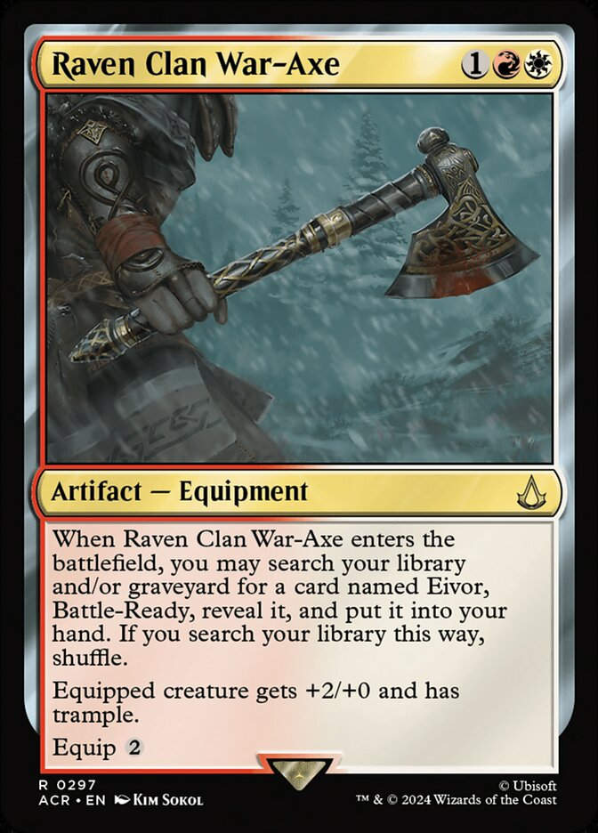 Raven Clan War-Axe (ACR) (297)