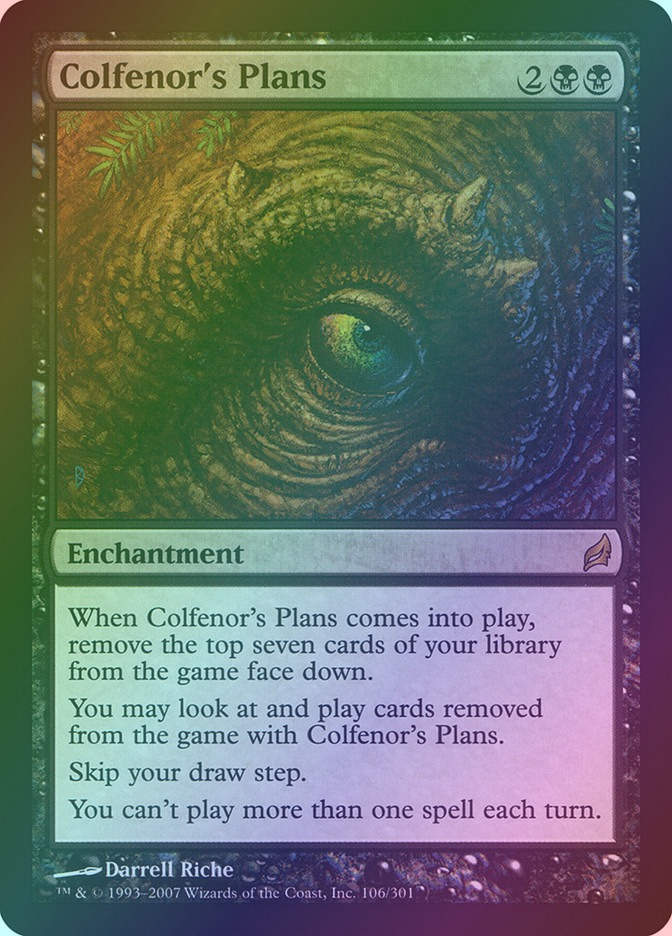Colfenor's Plans (LRW) (106) / Foil