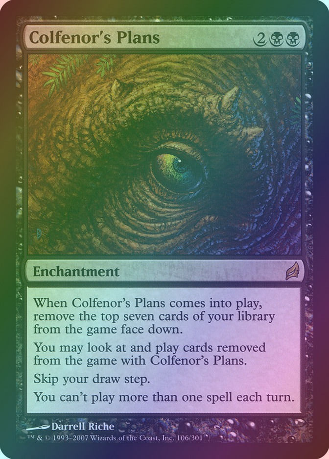 Colfenor's Plans (LRW) (106) / Foil