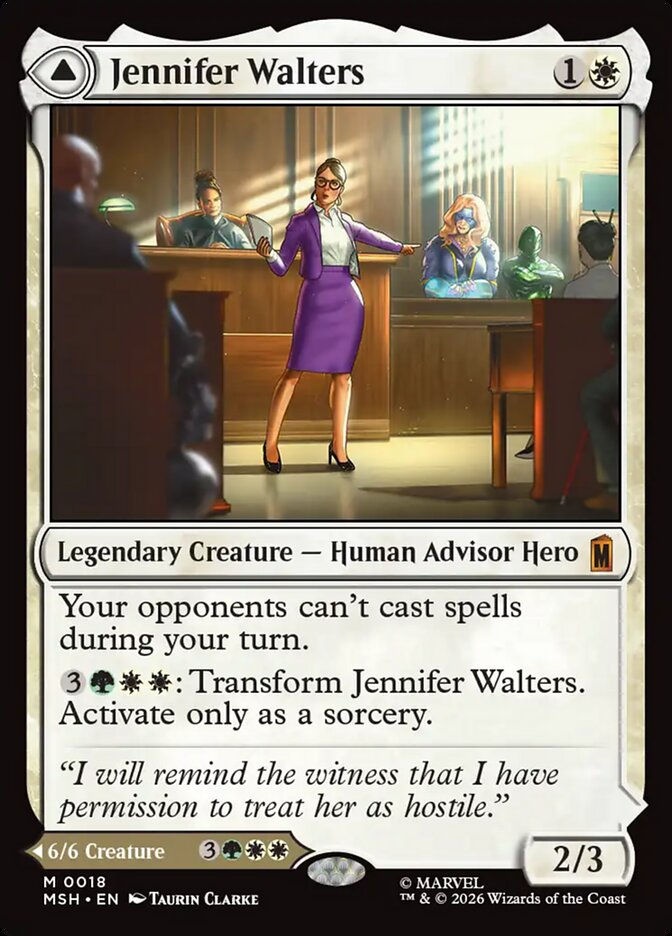 Jennifer Walters // The Sensational She-Hulk (MSH) (18) — cara 1 de 2