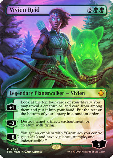 Vivien Reid (FDN) (421) / Mana Foil / Borderless