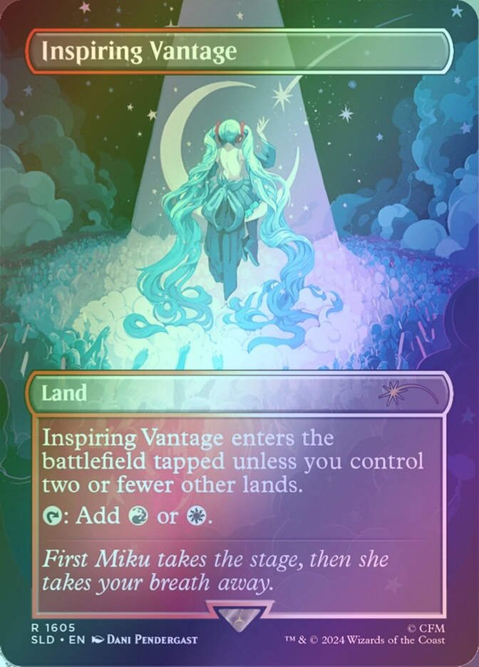 Inspiring Vantage (SLD) (1605★) / Borderless / Rainbow Foil