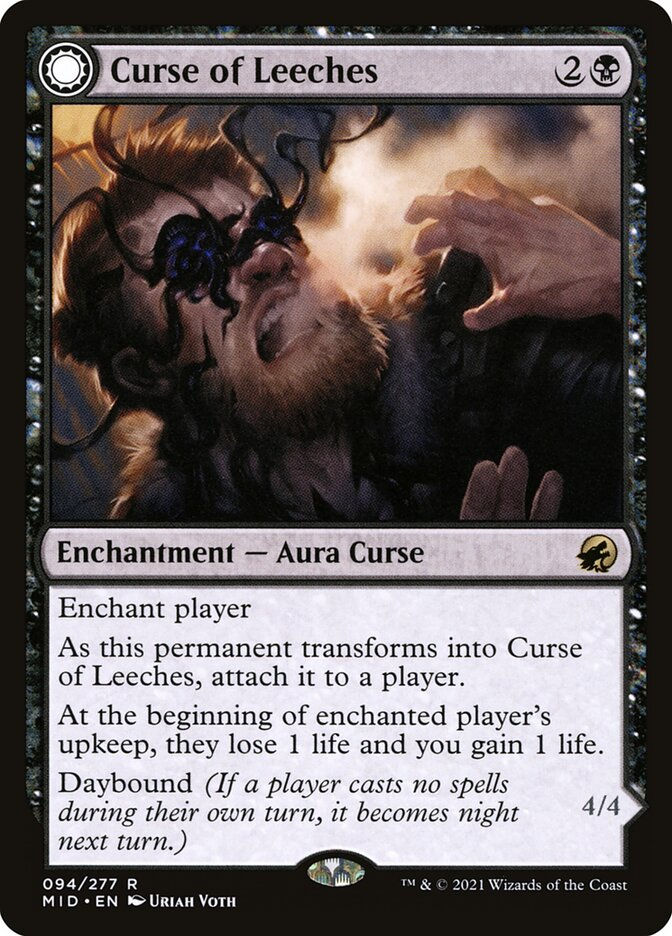 Curse of Leeches // Leeching Lurker (MID) (94)