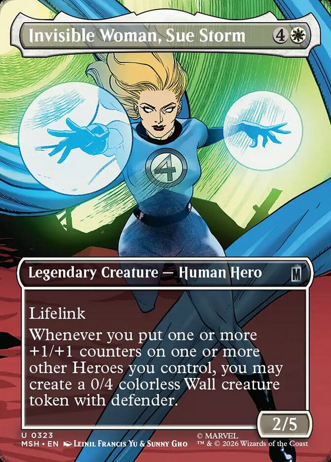 Invisible Woman, Sue Storm (MSH) (323) / Borderless