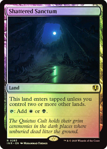 Shattered Sanctum (INR) (283) / Foil