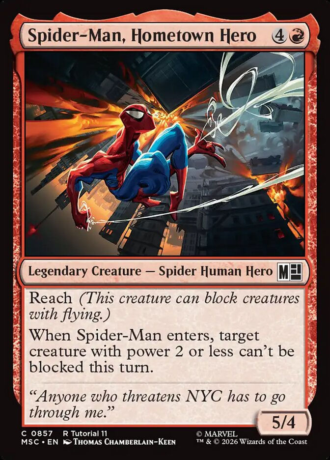 Spider-Man, Hometown Hero (MSC) (857)