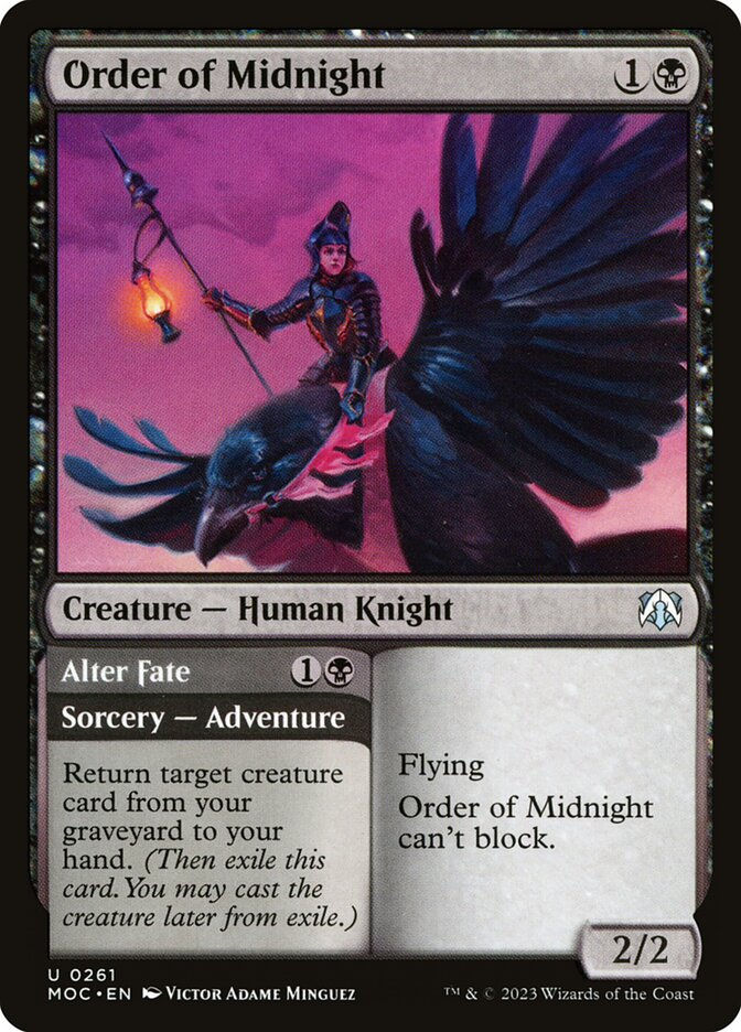 Order of Midnight // Alter Fate (MOC) (261)