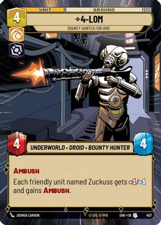 4-LOM - Bounty Hunter for Hire (Hyperspace) (SHD_#457)