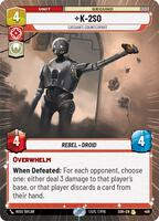 K-2SO - Cassian's Counterpart (Hyperspace) (SOR_#408)