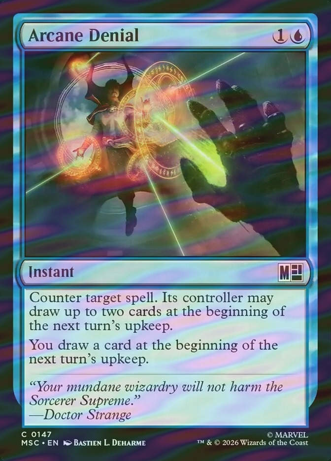 Arcane Denial (MSC) (147) / Surge Foil