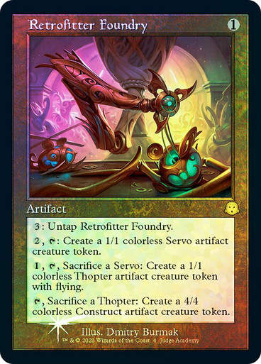 Retrofitter Foundry (Judge) (P23) / Foil