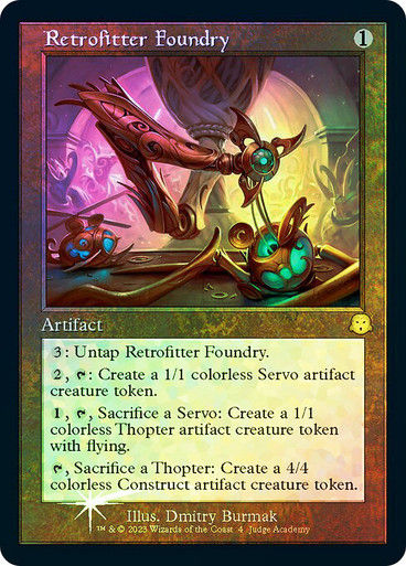 Retrofitter Foundry (Judge) (P23) / Foil