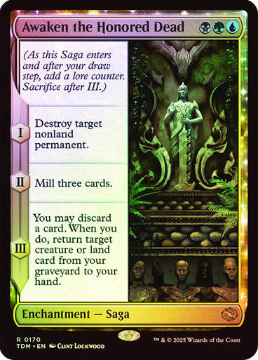 Awaken the Honored Dead (TDM) (170) / Foil