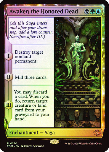 Awaken the Honored Dead (TDM) (170) / Foil