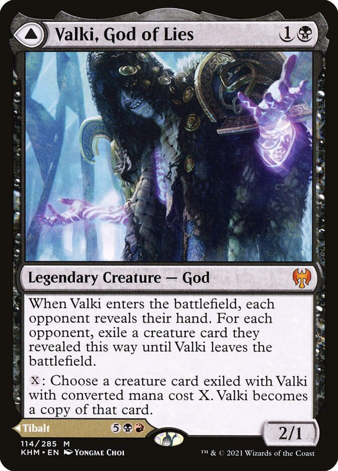 Valki, God of Lies // Tibalt, Cosmic Impostor (KHM) (114)