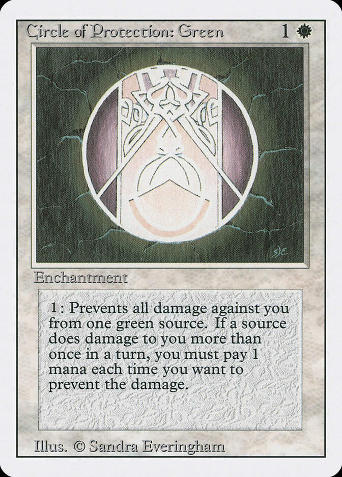 Circle of Protection: Green (3ED) (11)