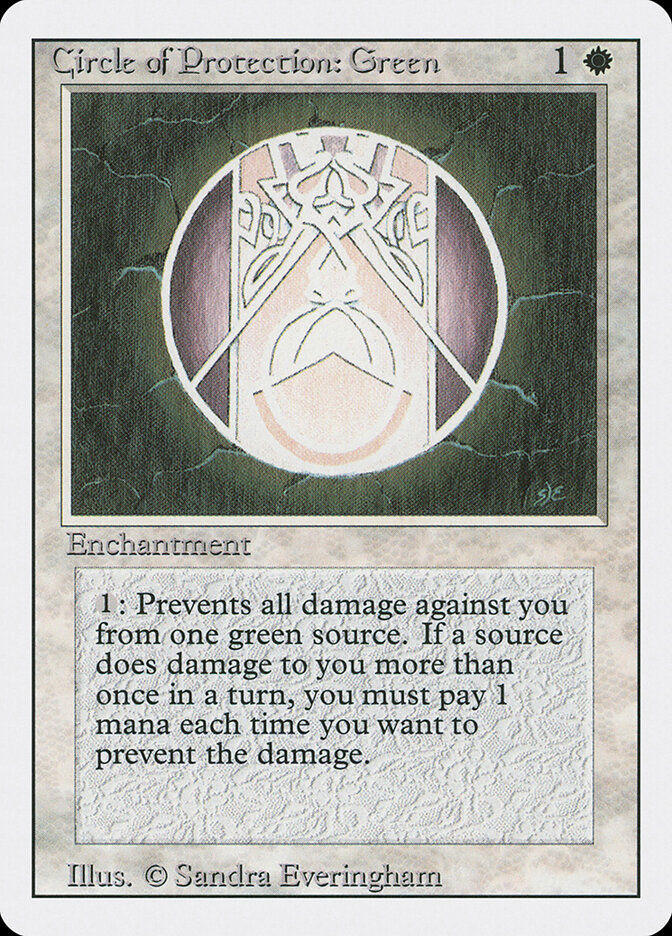 Circle of Protection: Green (3ED) (11)