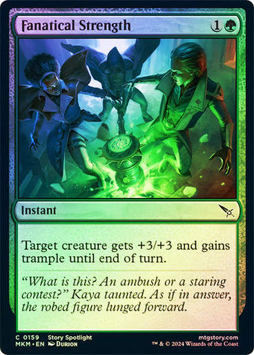 Fanatical Strength (mkm) (159) / Foil