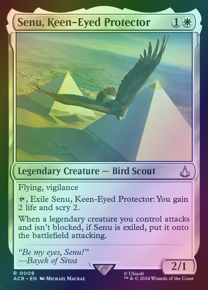 Senu, Keen-Eyed Protector (ACR) (8) / Foil