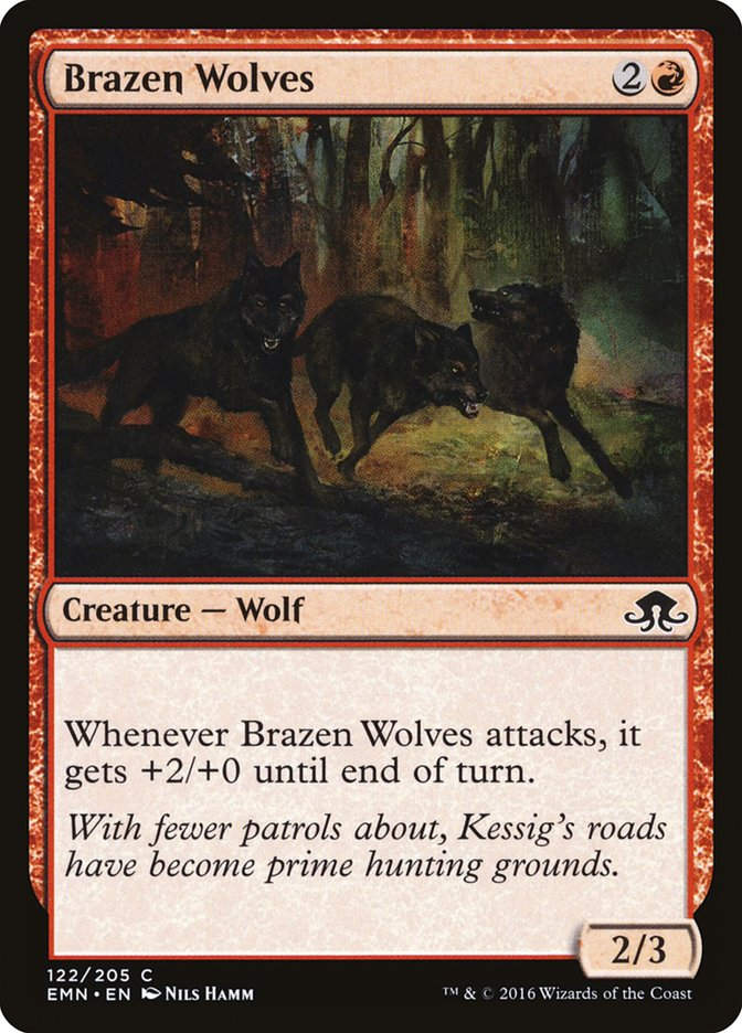 Brazen Wolves (EMN) (122)
