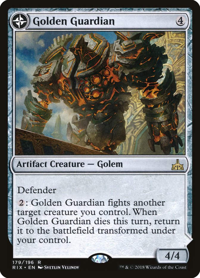 Golden Guardian // Gold-Forge Garrison (RIX) (179)