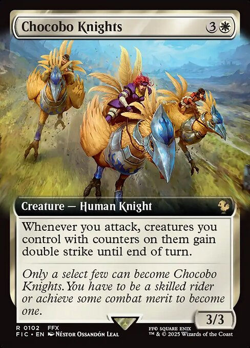Chocobo Knights (FIC) (102) / Extended Art