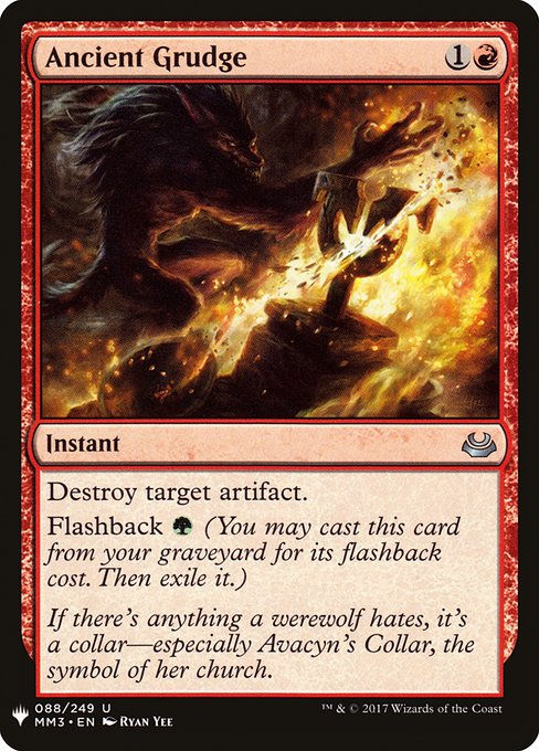 Ancient Grudge (PLST) (MM3-88)