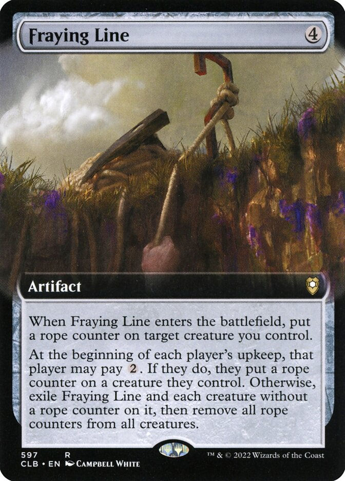 Fraying Line (CLB) (597) / Extended Art