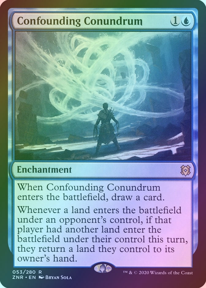 Confounding Conundrum (ZNR) (53) / Foil