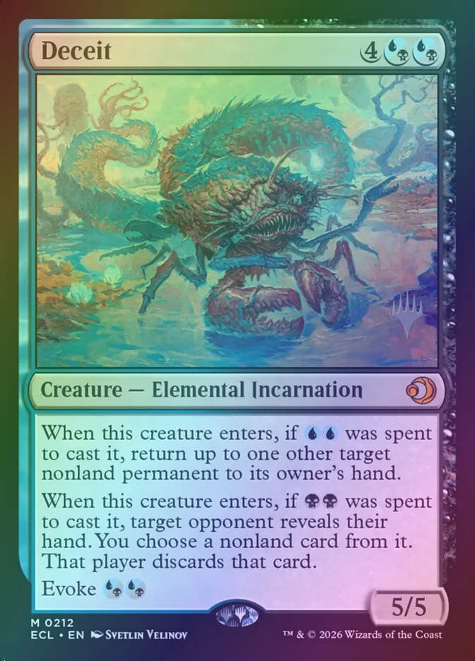 Deceit (PECL) (212p) / Foil