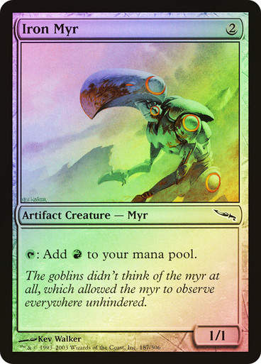 Iron Myr (MRD) (187) / Foil