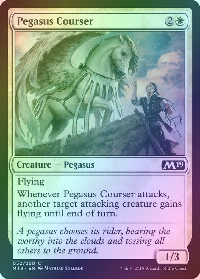Pegasus Courser (M19) (32) / Foil