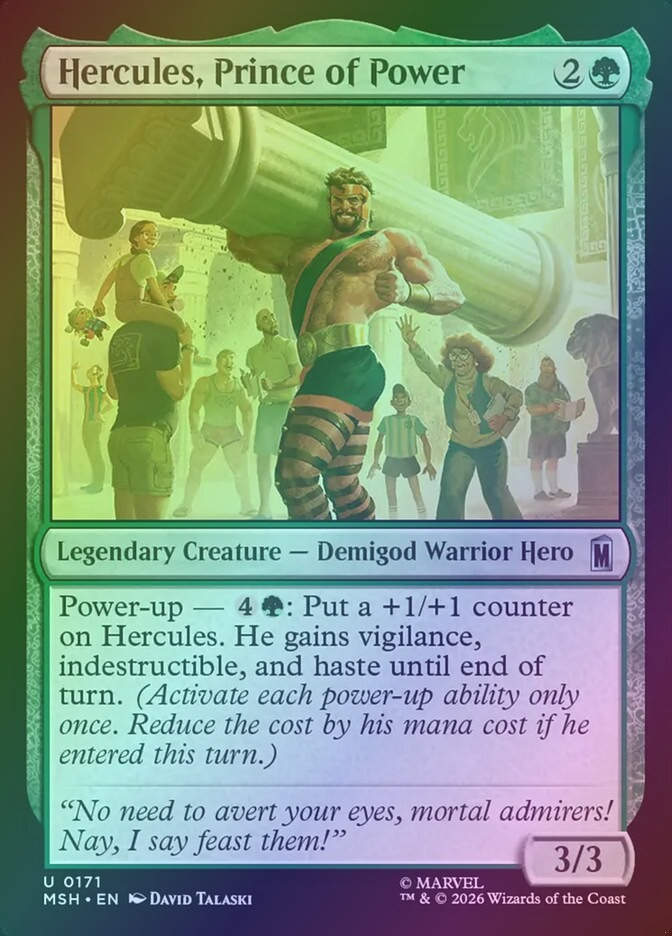 Hercules, Prince of Power (MSH) (171) / Foil