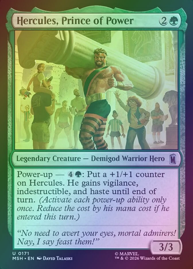 Hercules, Prince of Power (MSH) (171) / Foil