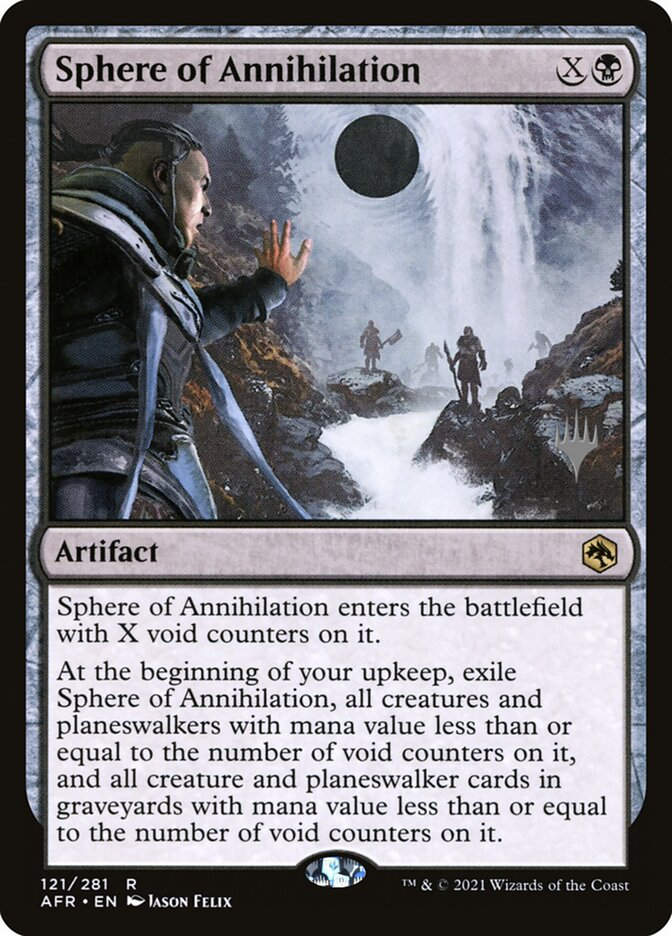 Sphere of Annihilation (PAFR) (121p)