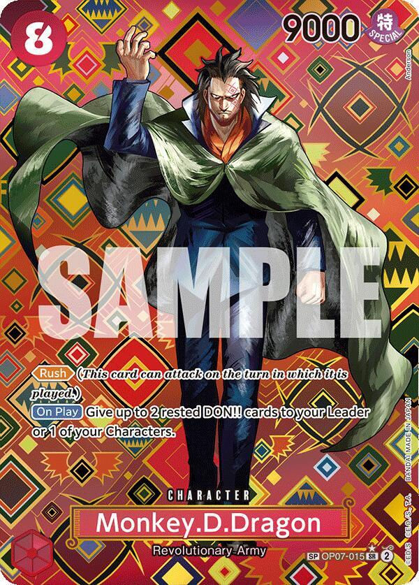 Monkey.D.Dragon (SP) (OP07-015) / Foil