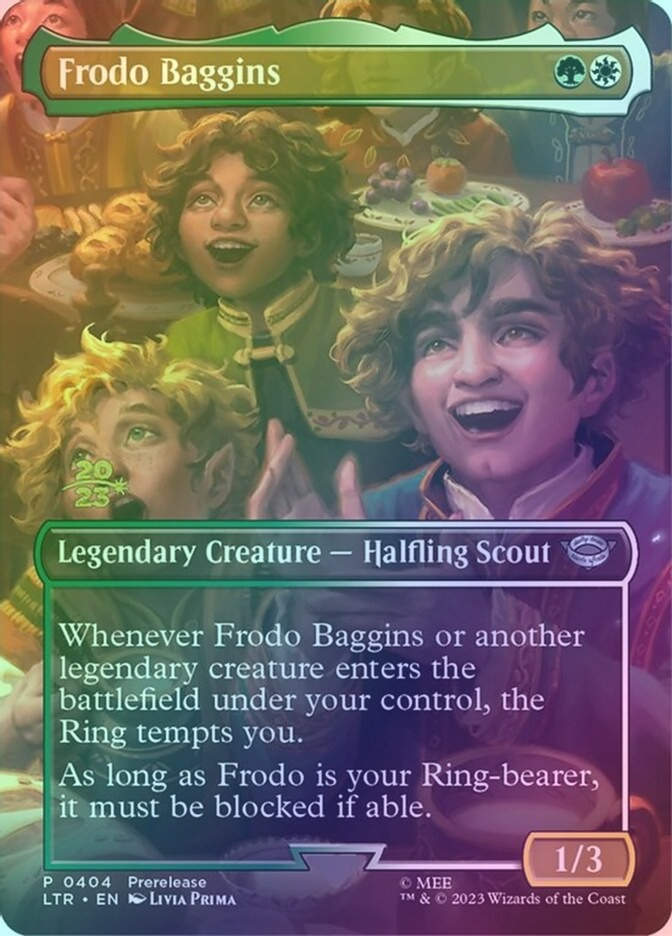 Frodo Baggins (PLTR) (404s) / Borderless / Foil