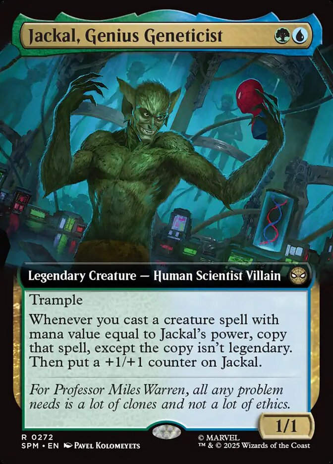 Jackal, Genius Geneticist (SPM) (272) / Extended Art