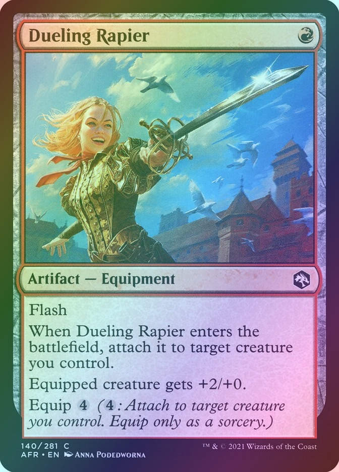 Dueling Rapier (AFR) (140) / Foil