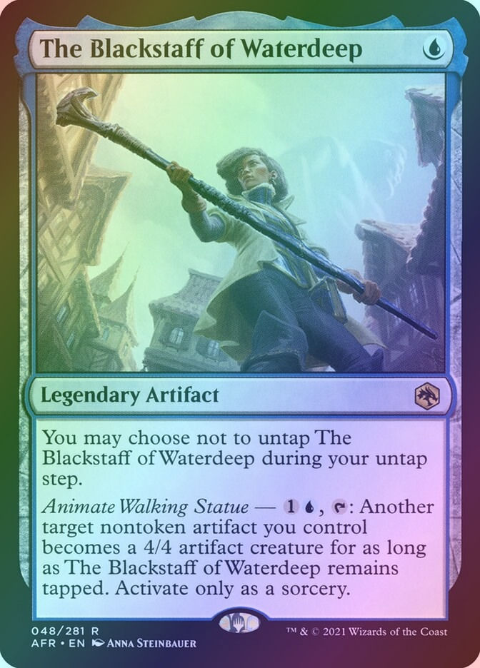 The Blackstaff of Waterdeep (AFR) (48) / Foil
