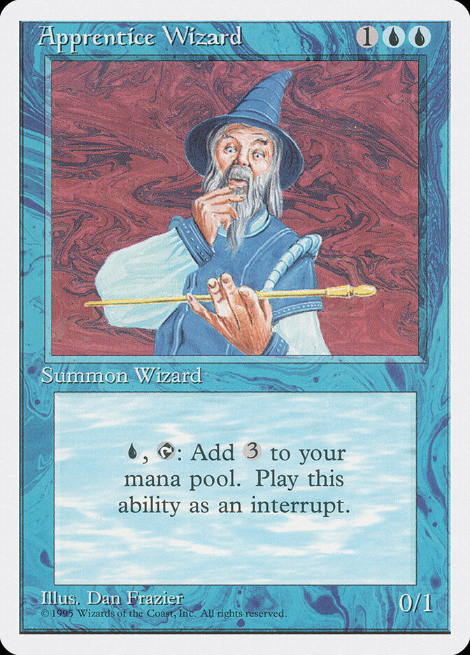 Apprentice Wizard (4ED) (61)