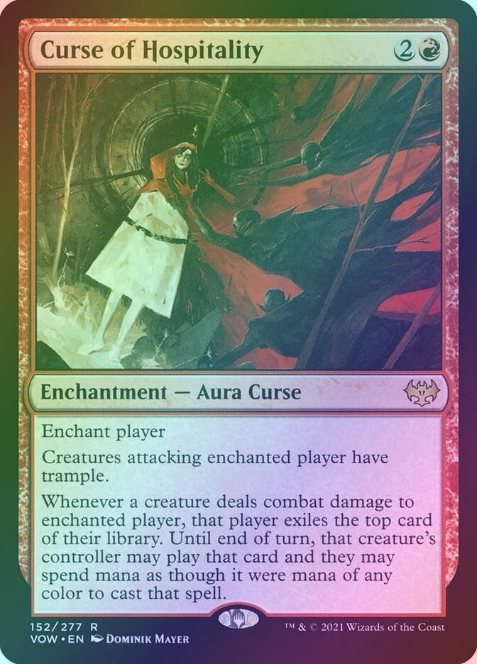 Curse of Hospitality (VOW) (152) / Foil