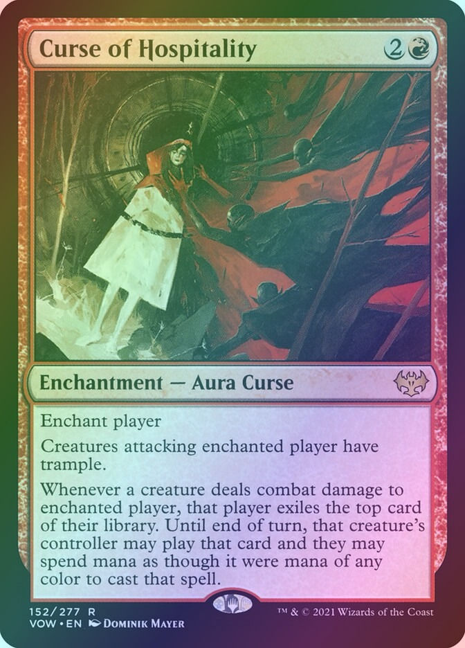 Curse of Hospitality (VOW) (152) / Foil