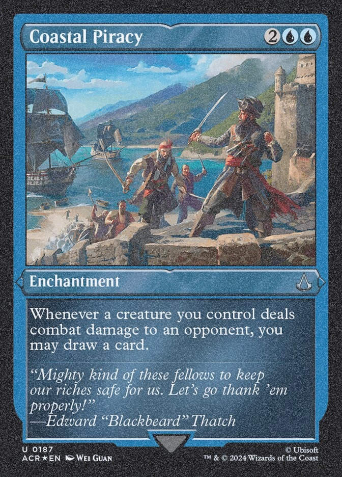 Coastal Piracy (ACR) (187) / Foil Etched