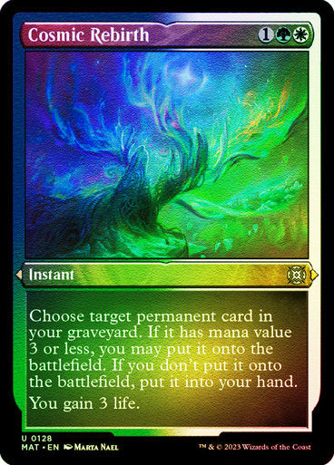 Cosmic Rebirth (MAT) / Foil Etched