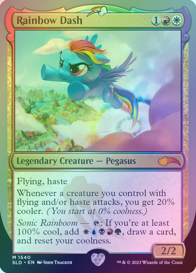 Rainbow Dash (SLD) (1540) / Foil