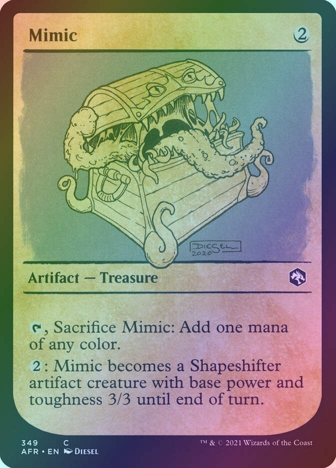 Mimic (AFR) (349) / Showcase / Foil